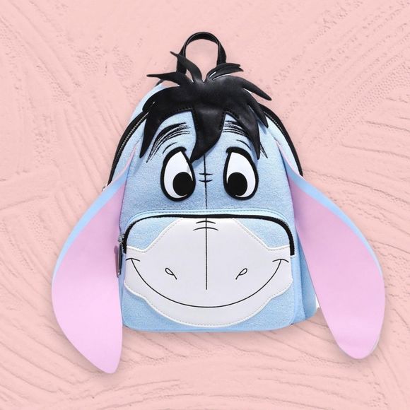 Loungefly Handbags - Loungefly Disney Winnie the Pooh Eeyore Figural Mini Backpack